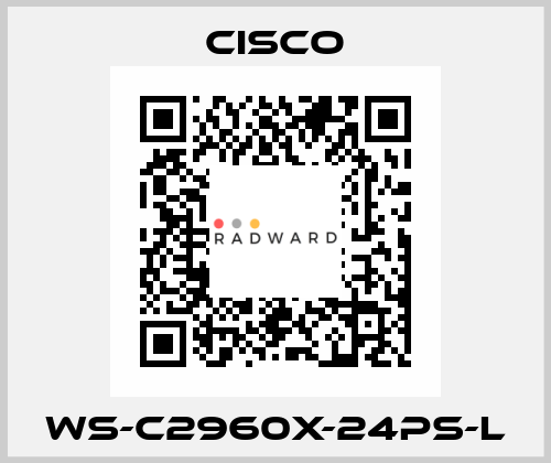 ws-c2960x-24ps-l Cisco