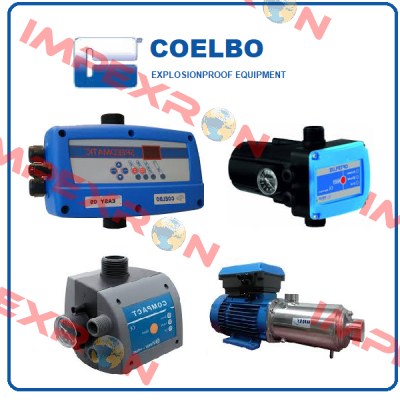 EMERGENCY STOP BUTTON WITH ROTARY RELEASE :DP 8R COELBO  1/2" NO + NC CONTACT SET EX D 1  COELBO