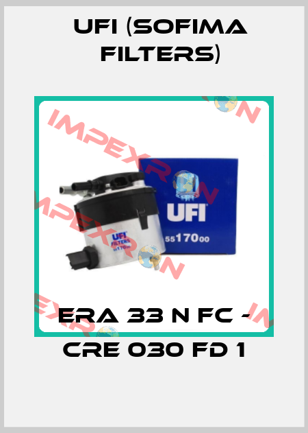 ERA 33 N FC - CRE 030 FD 1 Ufi (SOFIMA FILTERS)