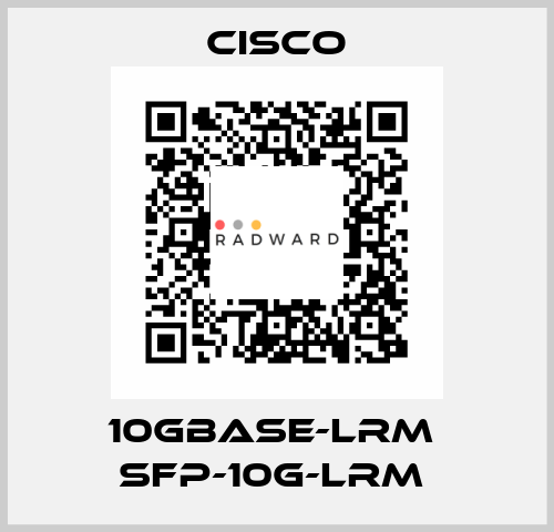 10GBASE-LRM  SFP-10G-LRM  Cisco
