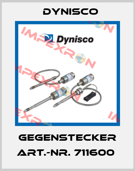 GEGENSTECKER ART.-NR. 711600  Dynisco