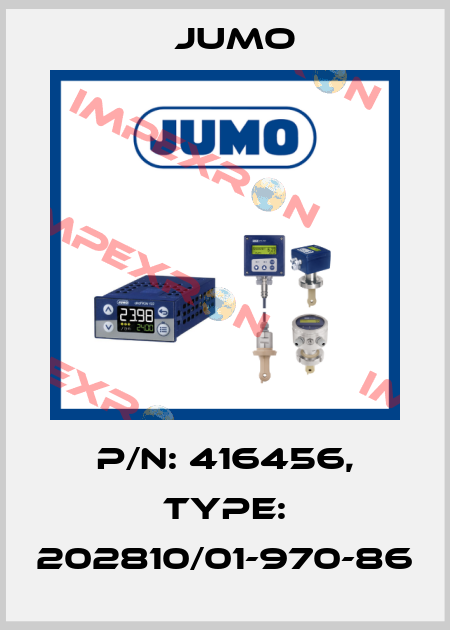 p/n: 416456, Type: 202810/01-970-86 Jumo