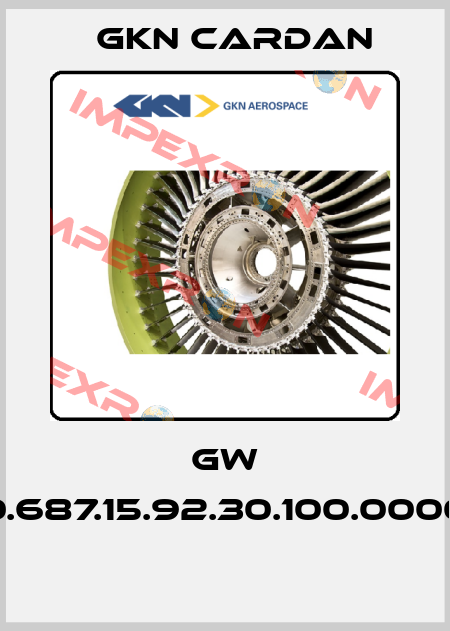 GW 0.687.15.92.30.100.0000  Gkn Cardan