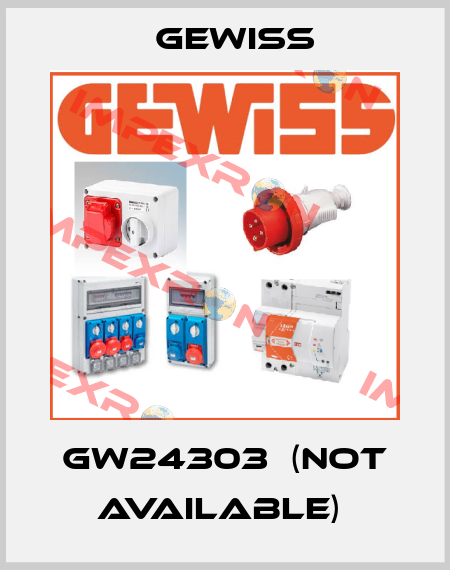 GW24303  (Not available)  Gewiss