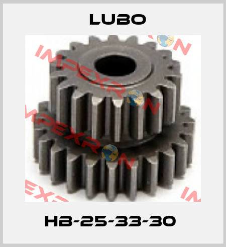 HB-25-33-30  Lubo