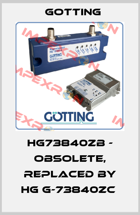 HG73840ZB - obsolete, replaced by HG G-73840ZC  Gotting