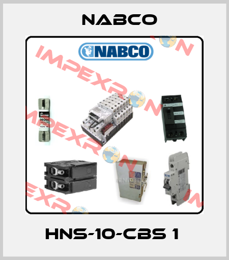 HNS-10-CBS 1  Nabco
