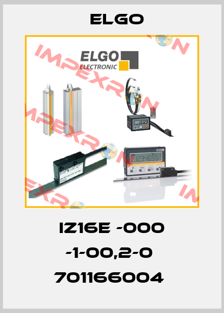 IZ16E -000 -1-00,2-0  701166004  Elgo