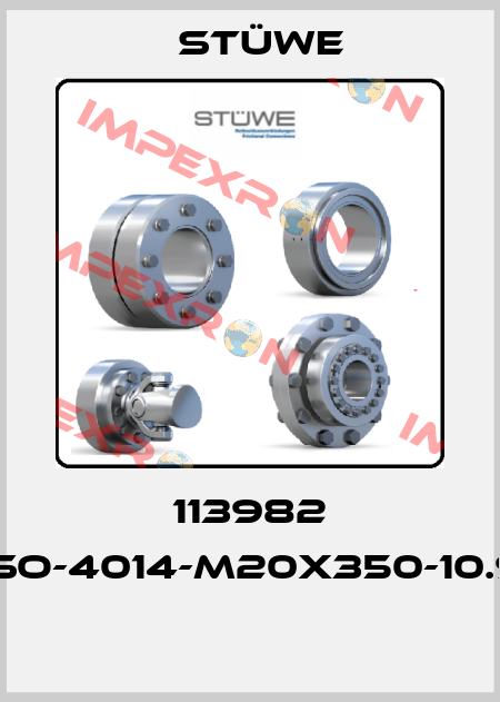 113982 (ISO-4014-M20X350-10.9)  Stüwe