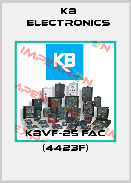 KBVF-25 FAC (4423F) KB Electronics
