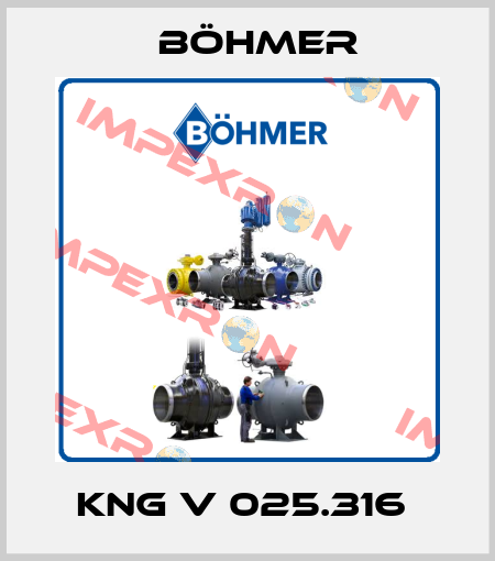 KNG V 025.316  boehmer