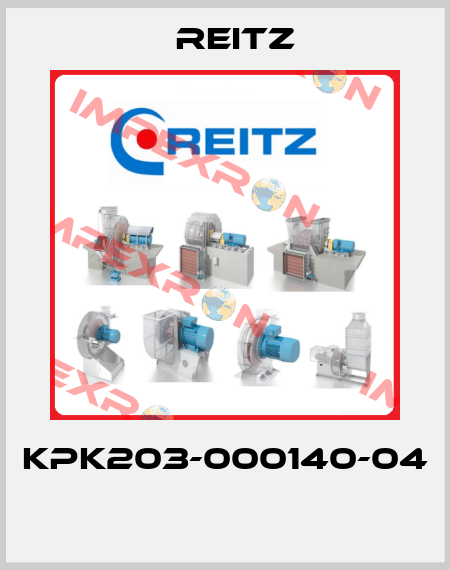 KPK203-000140-04  Reitz