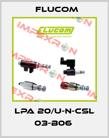 LPA 20/U-N-CSL 03-B06  Flucom