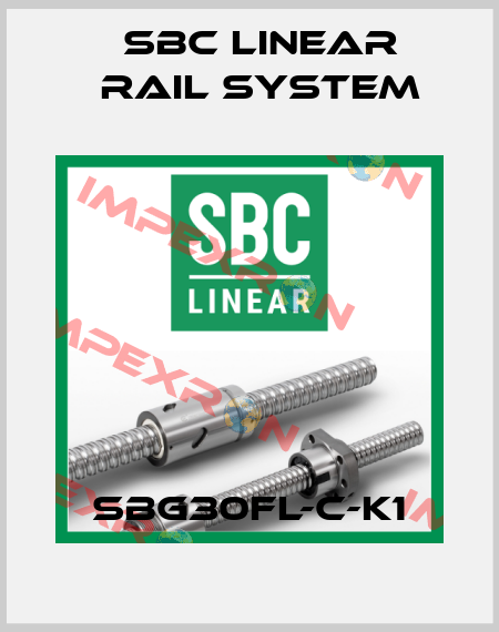 SBG30FL-C-K1 SBC Linear Rail System