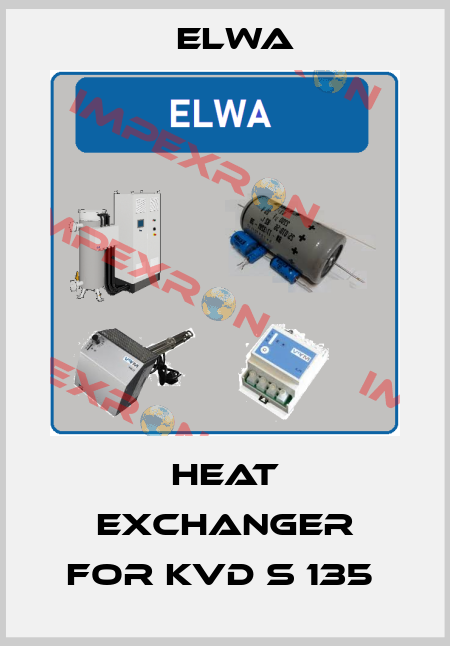 Heat exchanger for KVD S 135  Elwa