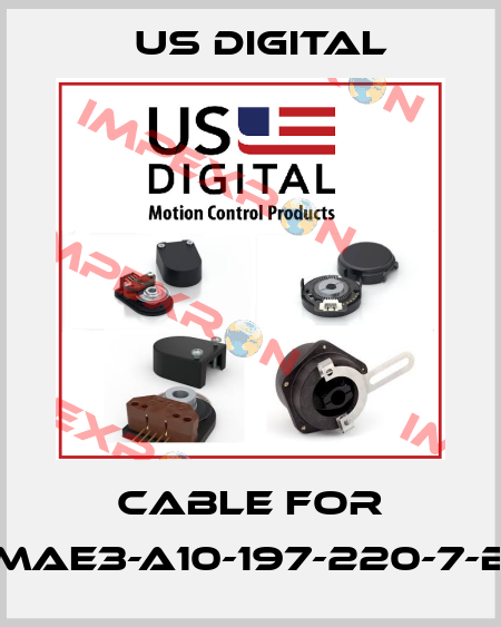 cable for MAE3-A10-197-220-7-B US Digital