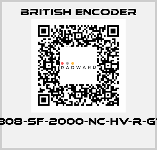 260/2-B08-SF-2000-NC-HV-R-G1-HT-IP5  British Encoder