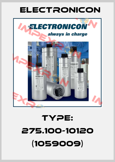Type: 275.100-10120 (1059009) Electronicon