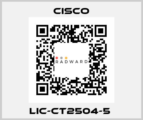 LIC-CT2504-5  Cisco