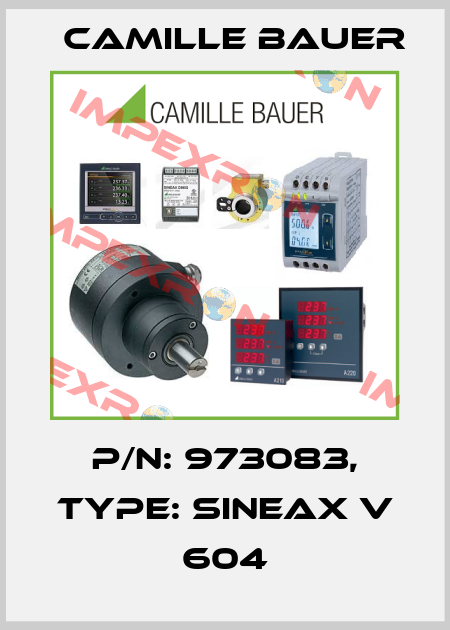 P/N: 973083, Type: Sineax V 604 Camille Bauer