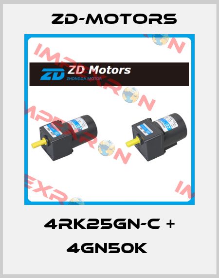 4RK25GN-C + 4GN50K  ZD-Motors