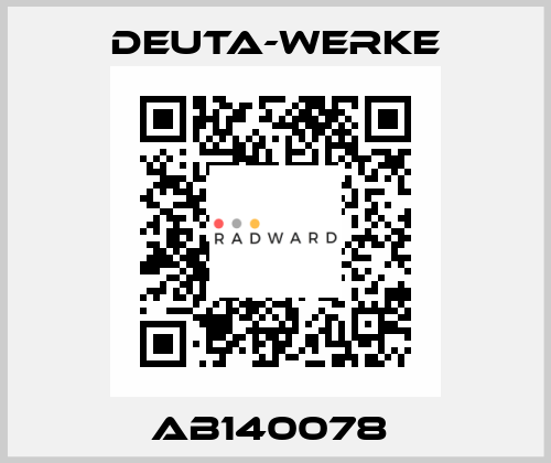 AB140078  Deuta-Werke