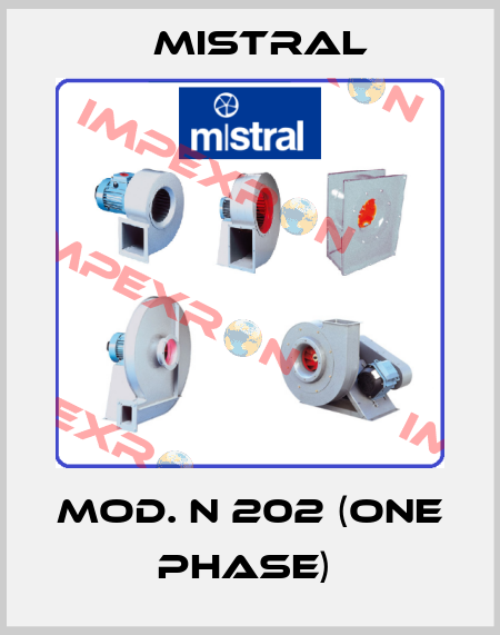 MOD. N 202 (one phase)  MISTRAL