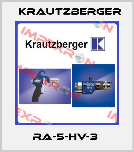 RA-5-HV-3  Krautzberger