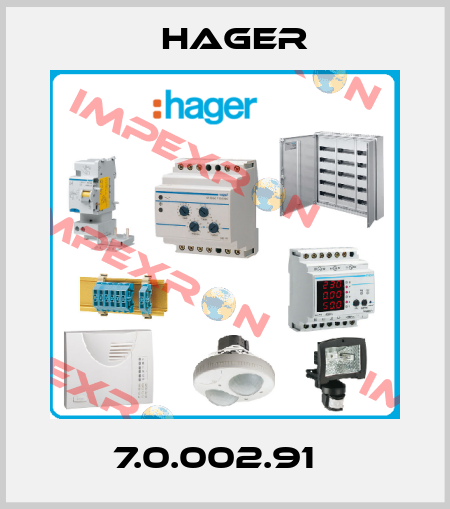 7.0.002.91   Hager