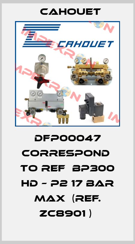 DFP00047 correspond  to ref  BP300 HD – P2 17 bar max  (ref. ZC8901 )  Cahouet