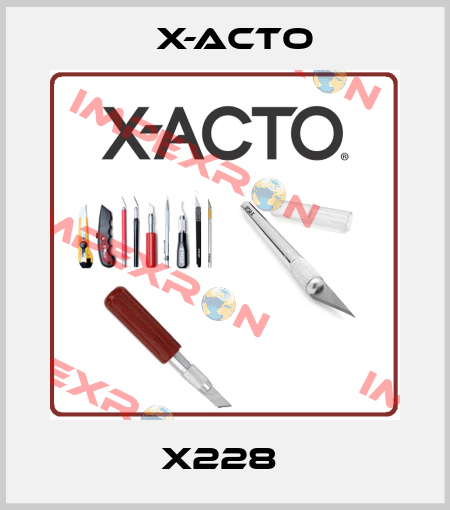 X228  X-acto