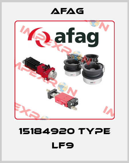 15184920 Type LF9  Afag