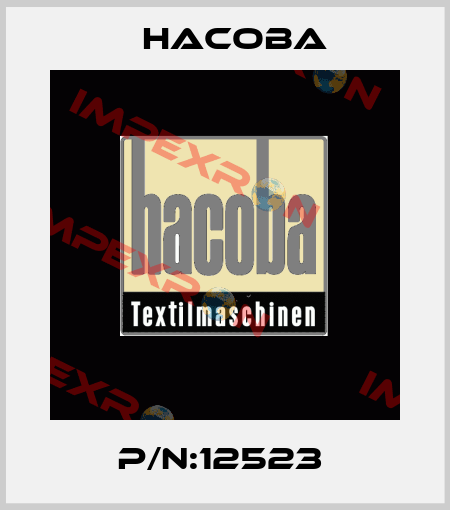 P/N:12523  HACOBA