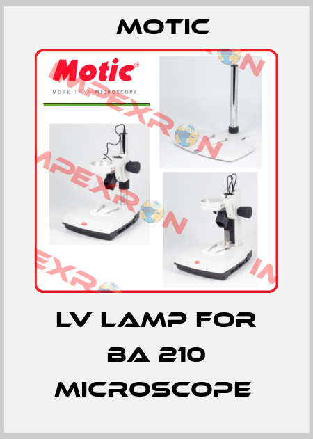LV LAMP FOR BA 210 MICROSCOPE  Motic