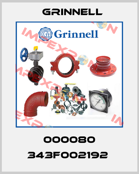 000080 343F002192  Grinnell