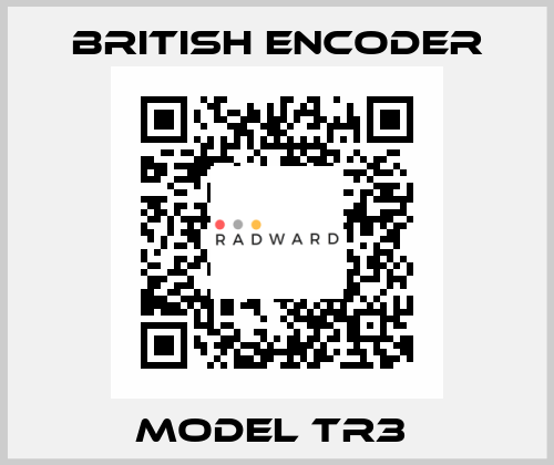 Model TR3  British Encoder