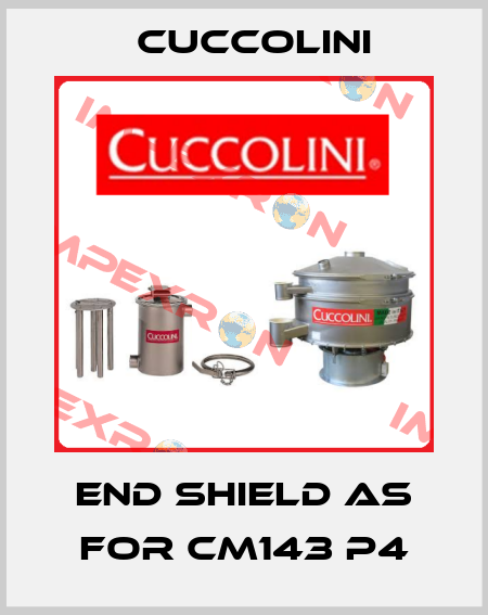 End shield AS for CM143 P4 Cuccolini
