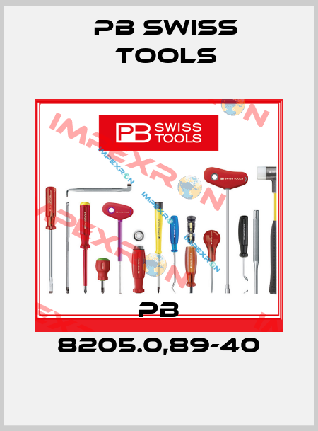 PB 8205.0,89-40 PB Swiss Tools