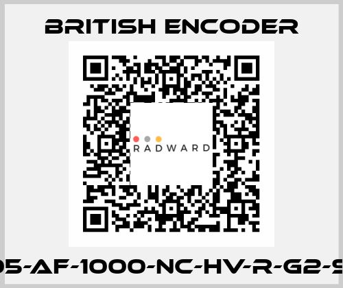 260/1-05-AF-1000-NC-HV-R-G2-ST-IP64 British Encoder