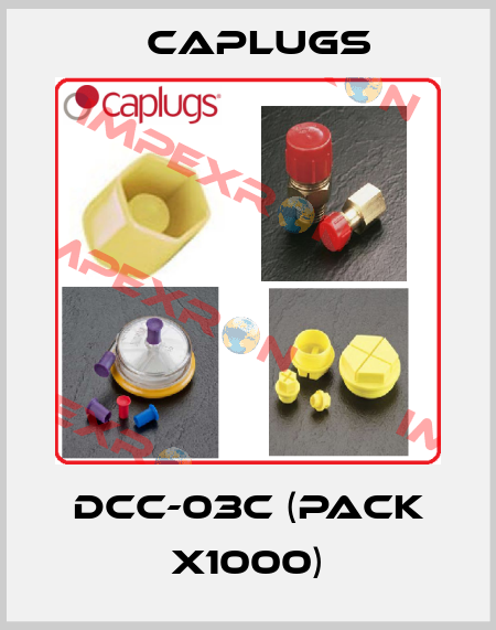DCC-03C (pack x1000) CAPLUGS