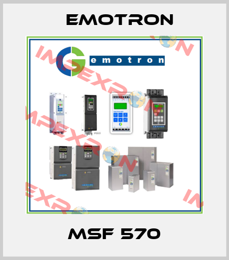 MSF 570 Emotron