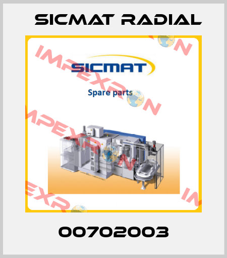 00702003 Sicmat Radial