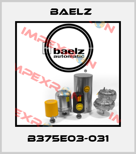 B375E03-031 Baelz