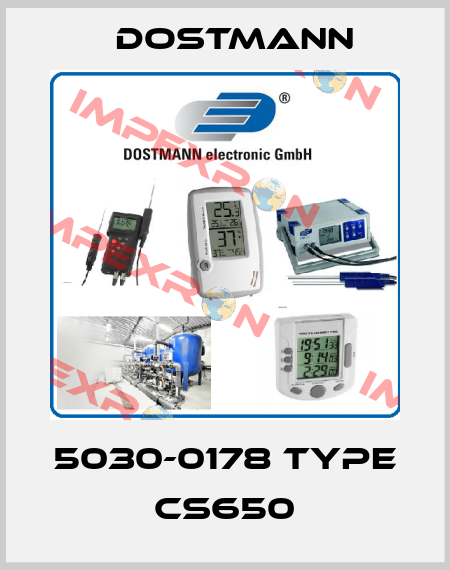 5030-0178 Type CS650 Dostmann