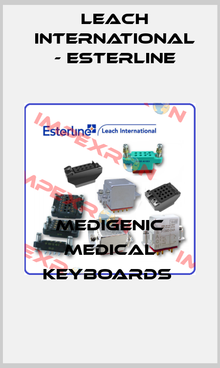MEDIGENIC MEDICAL KEYBOARDS  Leach International - Esterline