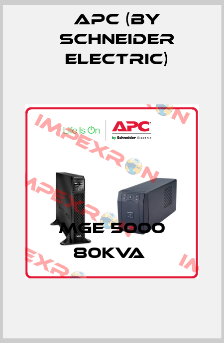 MGE 5000 80KVA  APC (by Schneider Electric)
