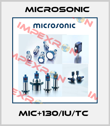 MIC+130/IU/TC  Microsonic