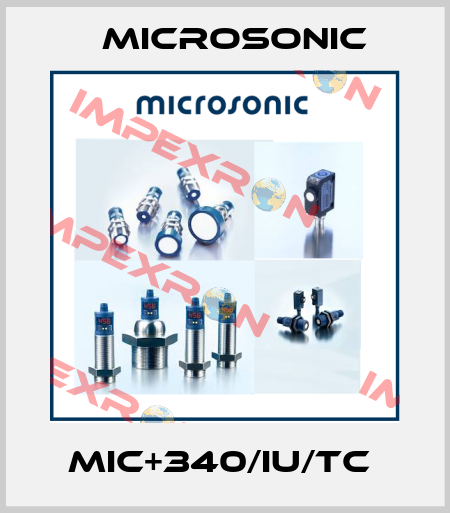 MIC+340/IU/TC  Microsonic
