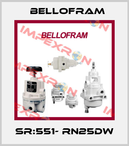 SR:551- RN25DW Bellofram