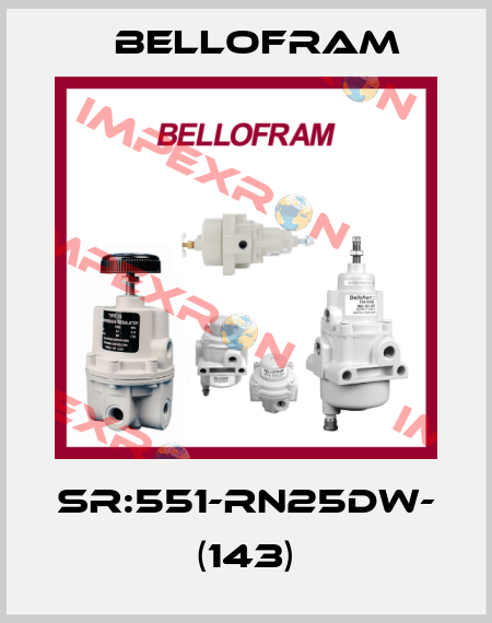 SR:551-RN25DW- (143) Bellofram